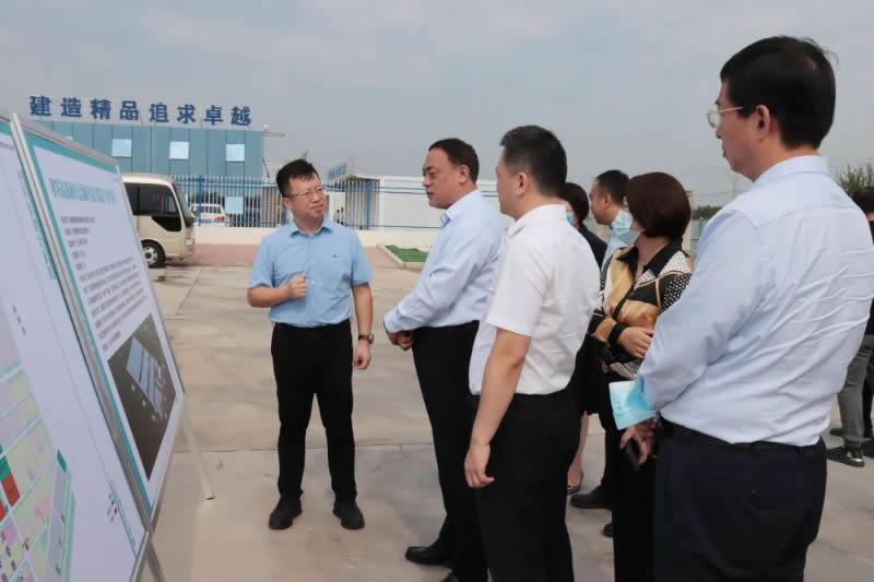 西安市委常委、常務(wù)副市長(zhǎng)呂來(lái)升到公司考察調(diào)研